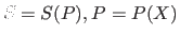 $\displaystyle \frac{dX}{dw} = \left. \frac{dP}{dS}\right\vert _r / \left. \frac{dP}{dX}\right\vert _r$