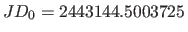 $ L_B = 1.550519768 \times 10^{-8}$