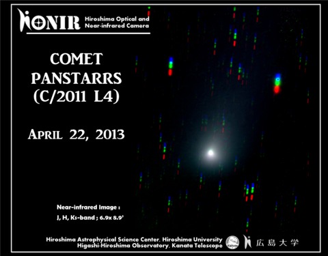 Coment Panstarrs (2013/04/22) Image